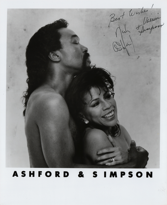 Lot 624 Ashford & Simpson Signed Photograph