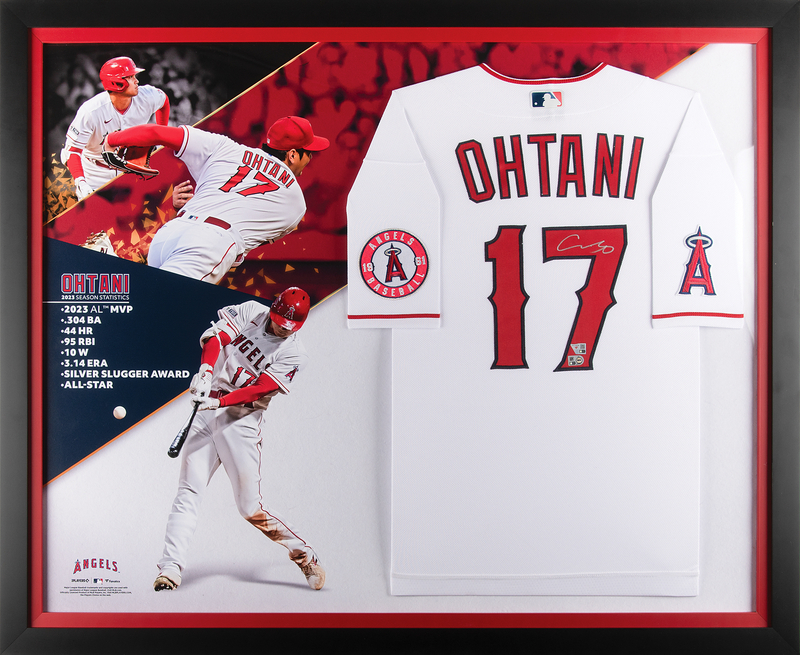 Lot 812 Shohei Ohtani Signed Los Angeles Angels Baseball Jersey