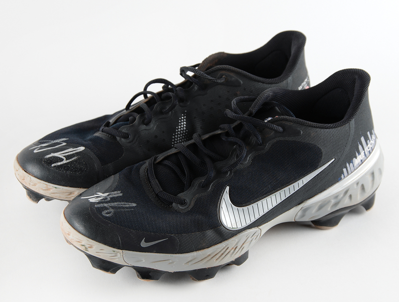Lot 819 Anthony Rizzo Signed Game-Used Cleats (2024)