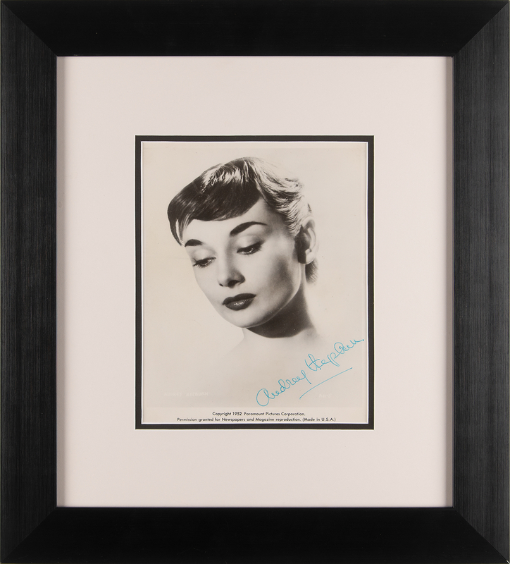 Lot 643 Audrey Hepburn Signed Photograph