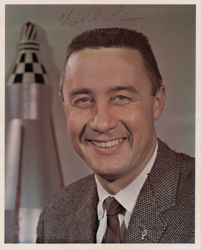 Lot 408 Gus Grissom Signed Photograph