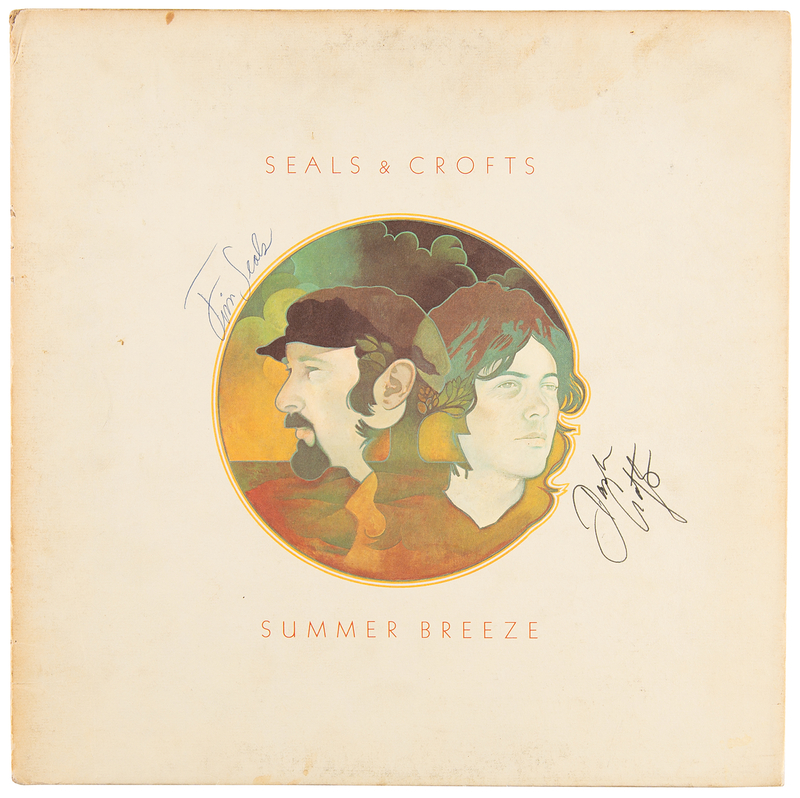 Lot 604 Seals and Crofts Signed Album - Summer Breeze