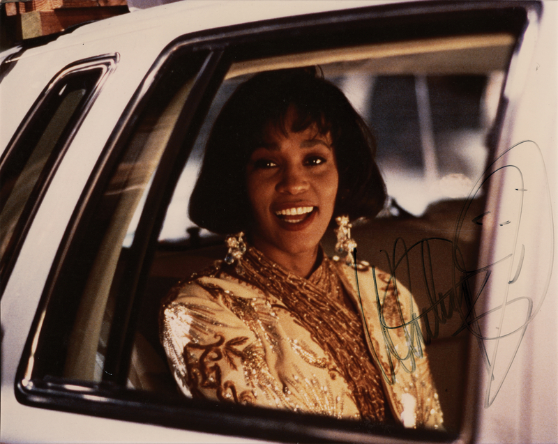 Lot 629 Whitney Houston Signed Photograph