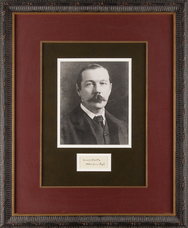 Lot 472 Arthur Conan Doyle Signature