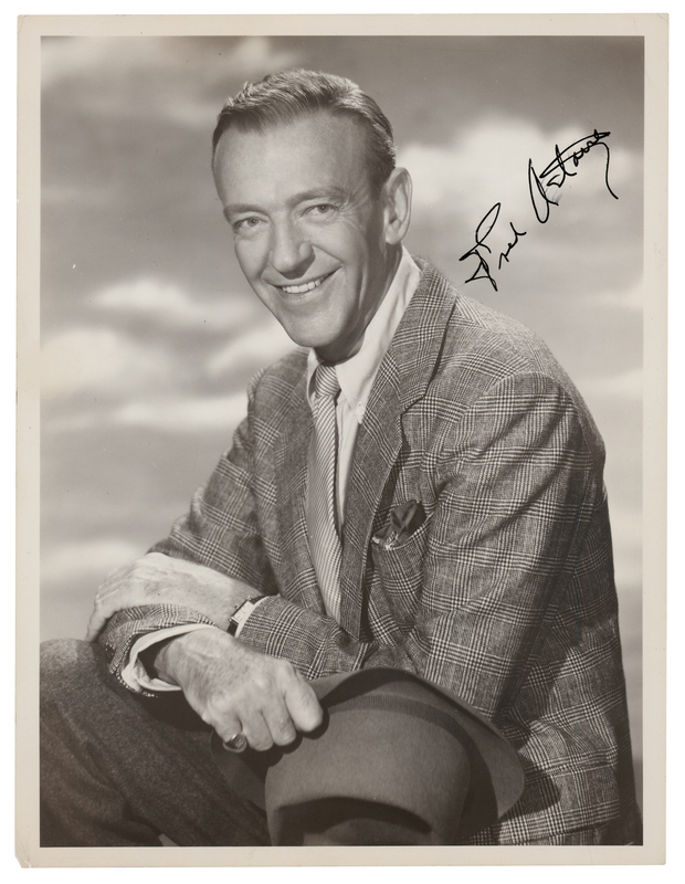 Lot 652 Fred Astaire Signed Photograph