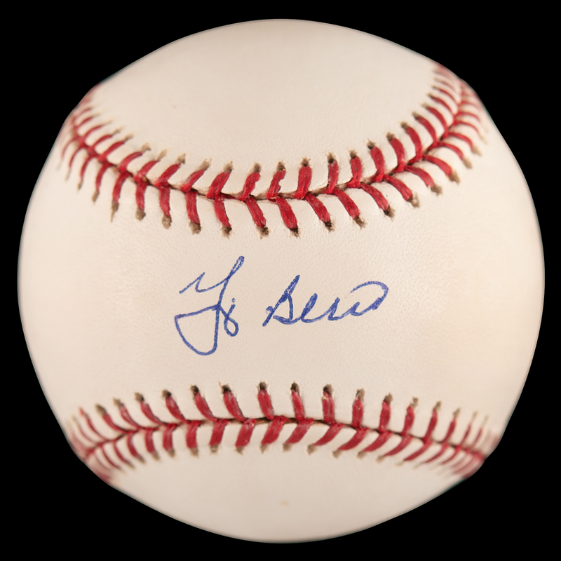 Lot 777 Yogi Berra Signed Baseball