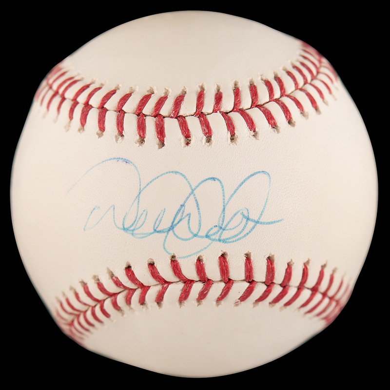 Lot 795 Derek Jeter Signed Baseball