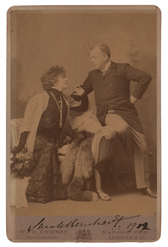 Lot 662 Sarah Bernhardt Signed Photograph