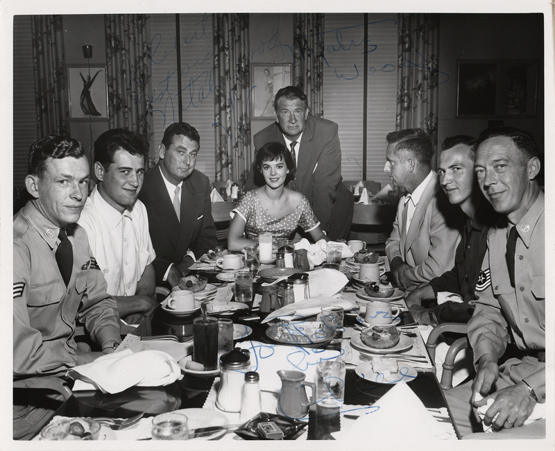 Lot 768 Natalie Wood and Chill Wills Signed Photograph