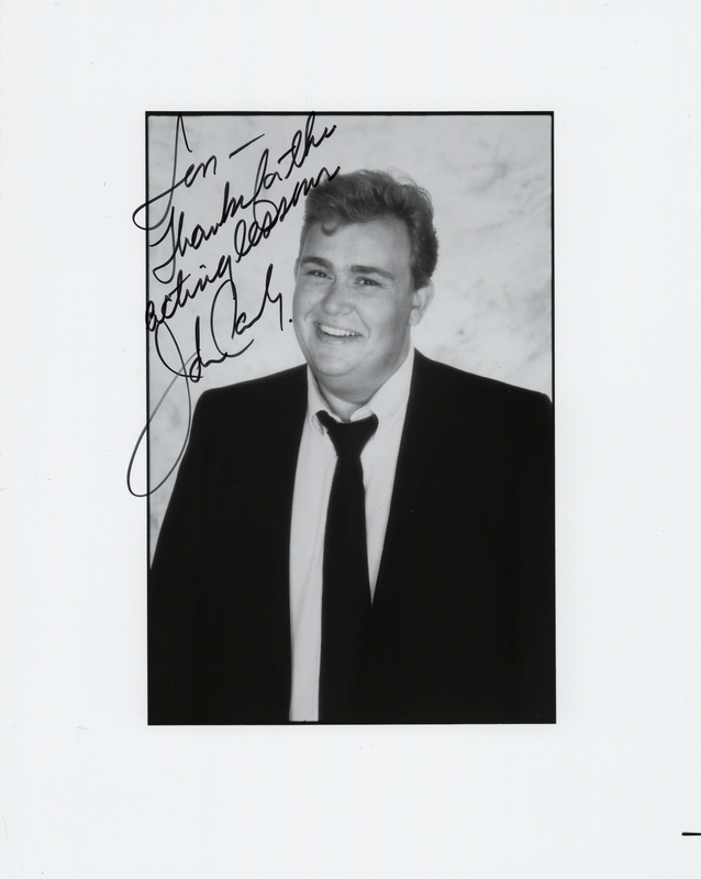 Lot 672 John Candy Signed Photograph
