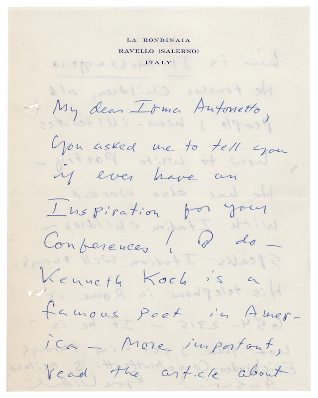 Lot 479 Gore Vidal Autograph Letter Signed