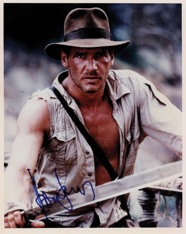 Lot 682 Harrison Ford Signed Photograph