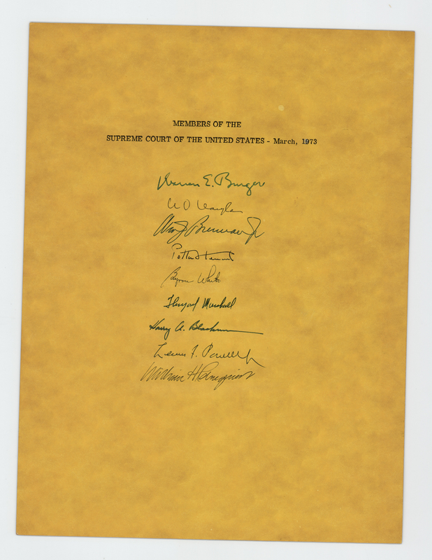 Lot 188 Burger Court Signatures