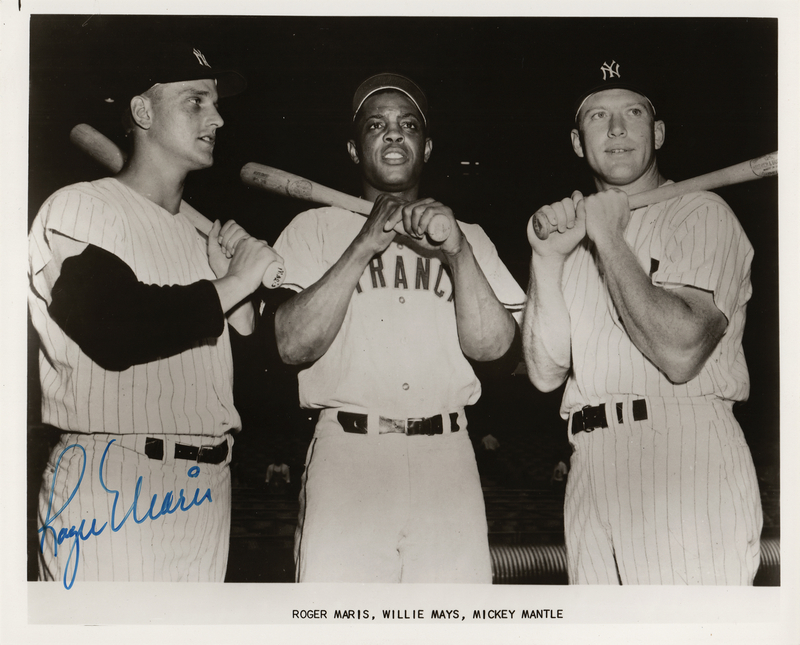 Lot 806 Roger Maris Signed Photograph