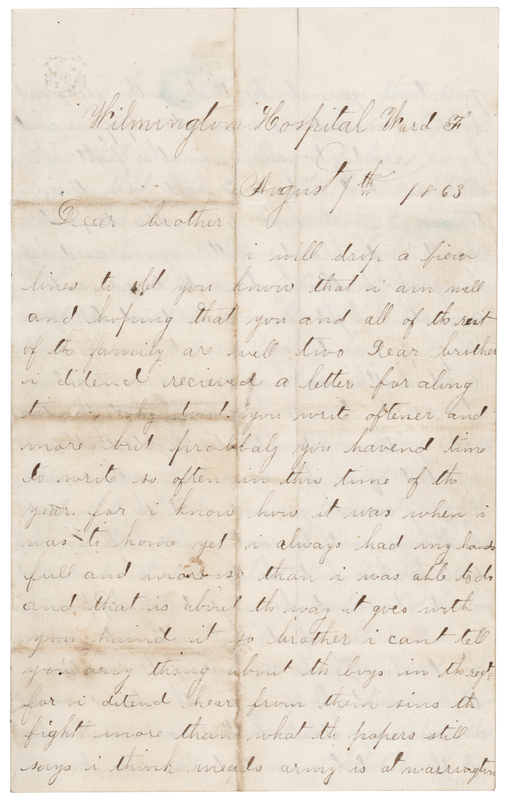 Lot 281 Gettysburg: Soldier's Handwritten Account of John Burns - 