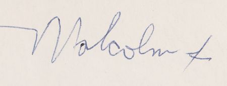 Lot #161 Malcolm X Signed Page for Alex Haley’s 1963 Playboy Interview - PSA NM-MT 8 - Image 2