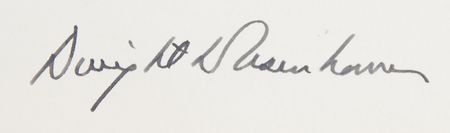 Lot #33 Dwight D. Eisenhower Signed Book - Crusade in Europe - Image 2