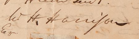 Lot #20 William Henry Harrison Autograph Letter Signed on the Recapture of Detroit in the War of 1812 - Image 3