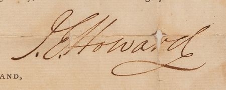Lot #4 George Washington: Governor John Eager Howard of Maryland Proclaims Electors for the First Presidential Election in the United States - Image 2
