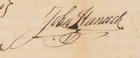 Lot #137 John Hancock and John Adams Rare Dual-Signed Legal Maritime Document (December 19, 1771) - Dated a Year After the Boston Massacre and Before the Coming Boston Tea Party - Image 4