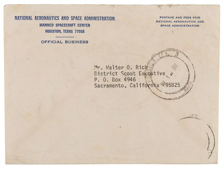 Lot #391 Apollo 12 Patch with Charles Conrad Signed Letter Attesting to Flown Status - Image 4