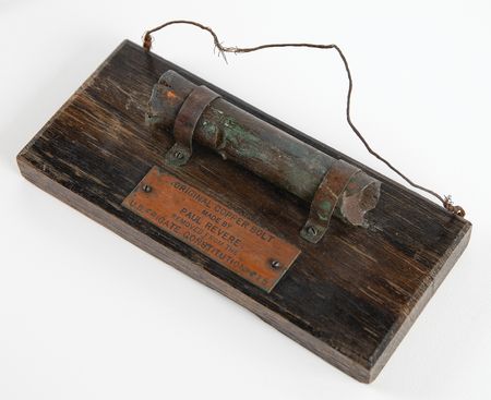 Lot #143 Paul Revere: USS Constitution Copper Bolt - Image 2