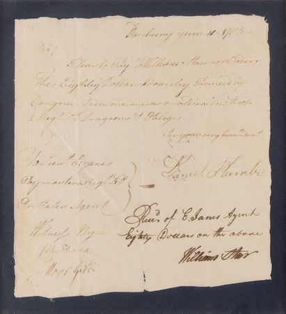 Lot #365 Revolutionary War: Soldier Bounty Payment (1783) - Image 2