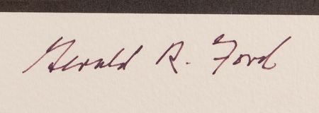 Lot #55 Gerald Ford Signed Broadside - Oath of Office (20? x 15?) - Image 2