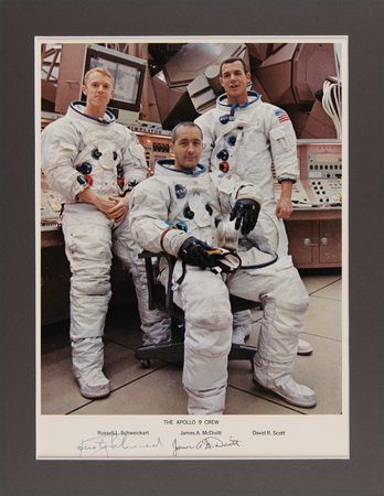 Lot #420 Rusty Schweickart and Jim McDivitt Signed Photograph - Image 2