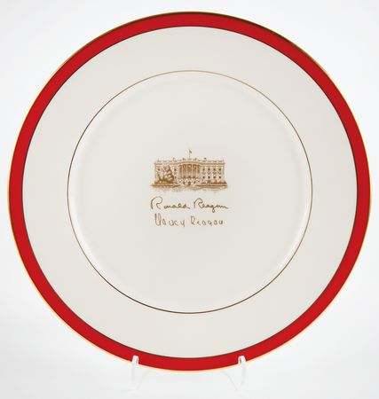 Lot #99 Ronald Reagan Inauguration Gift Plate - Image 1