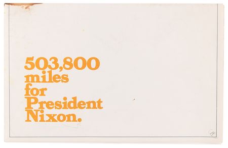 Lot #100 Ronald Reagan Signed 1972 President Nixon Campaign Mailer - From the Personal Collection of Senator Bob Dole - Image 4