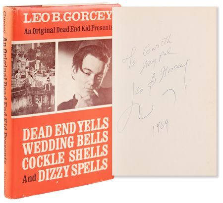 Lot #687 Leo B. Gorcey Signed Book - Dead End Yells - Image 1