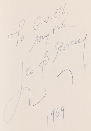 Lot #687 Leo B. Gorcey Signed Book - Dead End Yells - Image 2