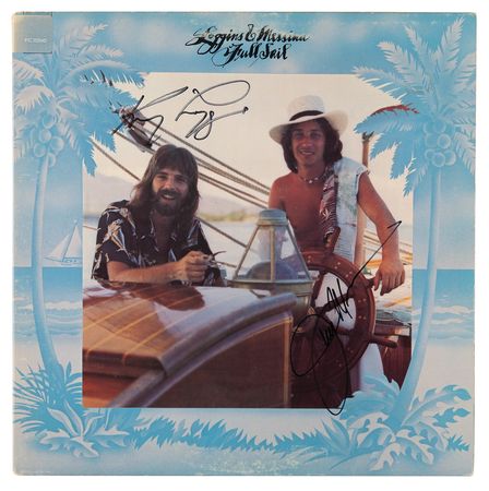 Lot #585 Loggins and Messina Signed Album - Full Sail - Image 1