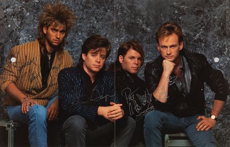 Lot #589 Mr. Mister Signed 1986 Tour Program - Image 1