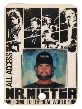 Lot #589 Mr. Mister Signed 1986 Tour Program - Image 3