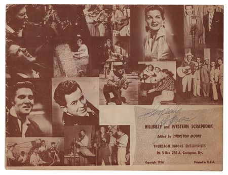 Lot #535 Johnny Horton Signed Hillbilly & Western Songbook - Image 2