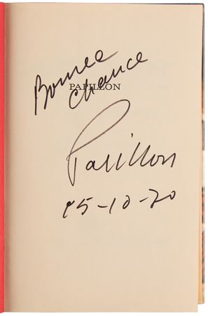 Lot #470 Henri Charriere Signed Book - Papillon - Image 4