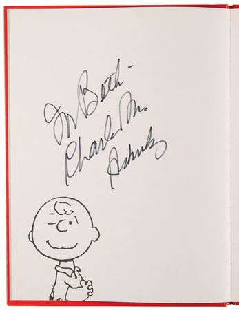 Lot #461 Charles Schulz Signed Book - Charlie Brown: This Is Your Life - Image 4