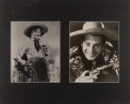 Lot #737 Duncan Renaldo and Leo Carrillo (2) Signed Photographs - Image 1