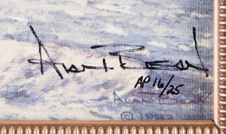 Lot #400 Alan Bean Signed Canvas Giclee Print - 'Mother Earth' (Ltd. Ed. #AP16/25) - Image 3