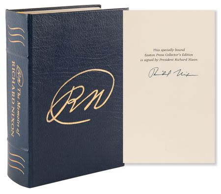 Lot #85 Richard Nixon Signed Book - The Memoirs of Richard Nixon - Image 1
