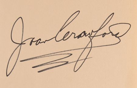 Lot #676 Joan Crawford Signed Book - My Way of Life - Image 2