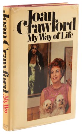 Lot #676 Joan Crawford Signed Book - My Way of Life - Image 3