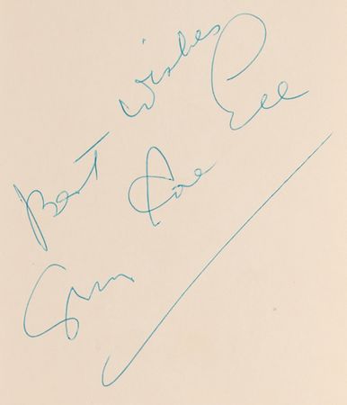 Lot #715 Gypsy Rose Lee Signed Book - Gypsy: A Memoir - Image 2