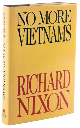 Lot #88 Richard Nixon Signed Book - No More Vietnams - Image 3