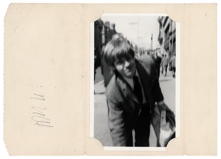 Lot #602 Rolling Stones: Brian Jones Signature and Candid Photograph (1963) - Image 2