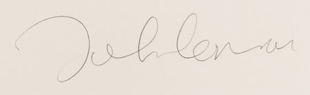 Lot #494 Beatles: John Lennon Signed 'Bag One' Lithograph (Ltd. Ed. #257/300) - Image 2