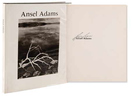Lot #440 Ansel Adams Signed Book - Self-Titled - Image 1