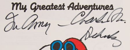 Lot #462 Charles Schulz Signed Book - Snoopy: My Greatest Adventures - Image 2